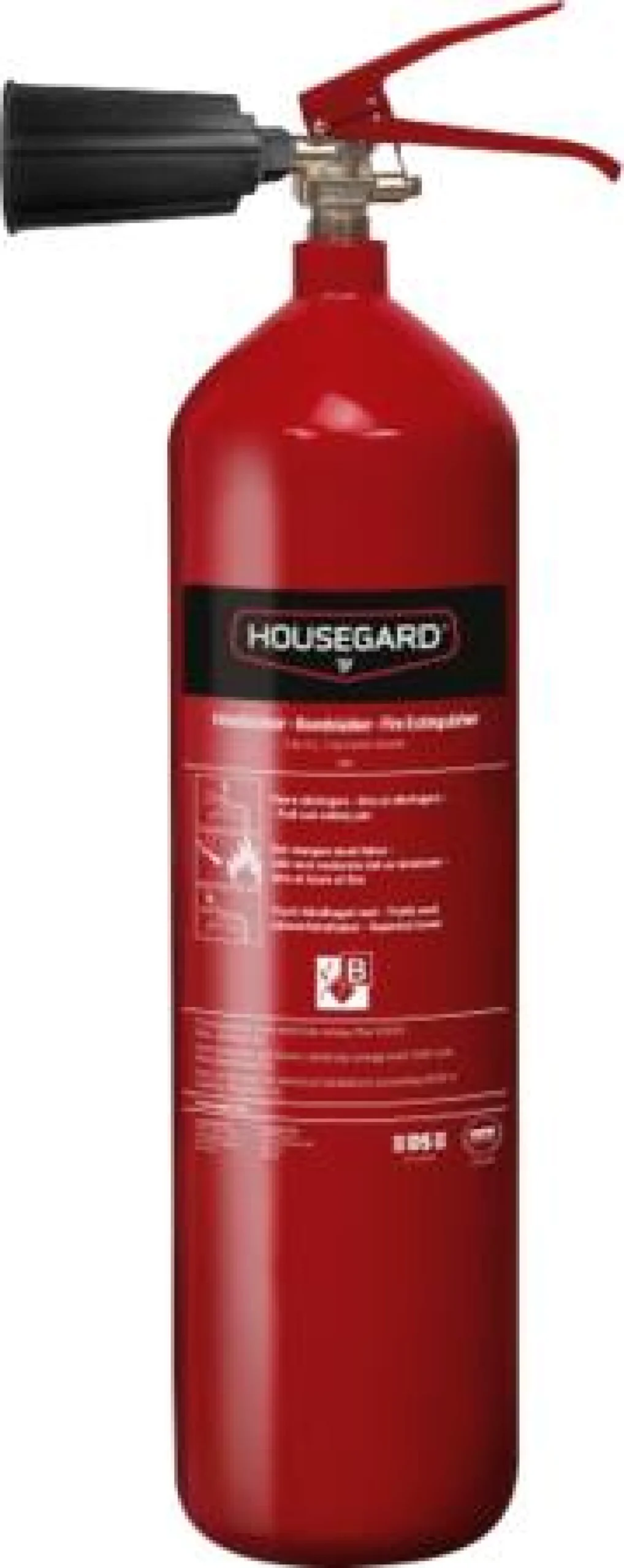 Housegard Kulsyreslukker CO2, 2 kg, 34B, DS-EN3