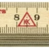 Hultafors Tommestok, 1 m, 6 led, træ