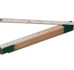 Hultafors tommestok, træ, 12 led, 2 meter
