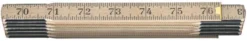 Hultafors tommestok træ, 82-2-12 mm/tommer, 2 meter