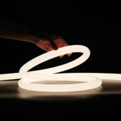 Hvid D15 CLIP-ON Neon Flex LED strip - 10W/m, IP67, 230V, 900lm/m, RA85 - 1 meter