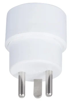 Hybridstikprop adapter DK-stik/Schuko-stik (pind-jord)