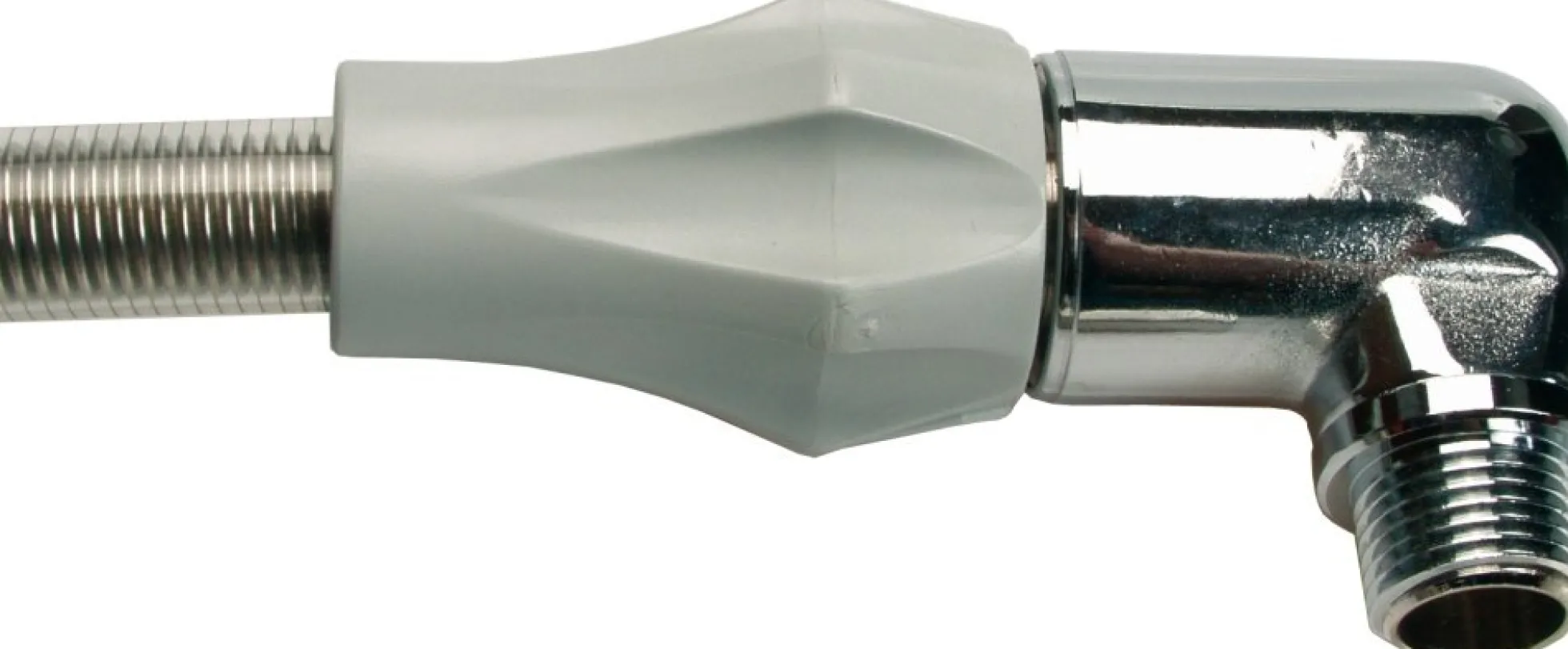 HYDRAGAS® Kvickflex – Kort gasslange med gasstikdåse, nippel og muffe, ½" x ½"