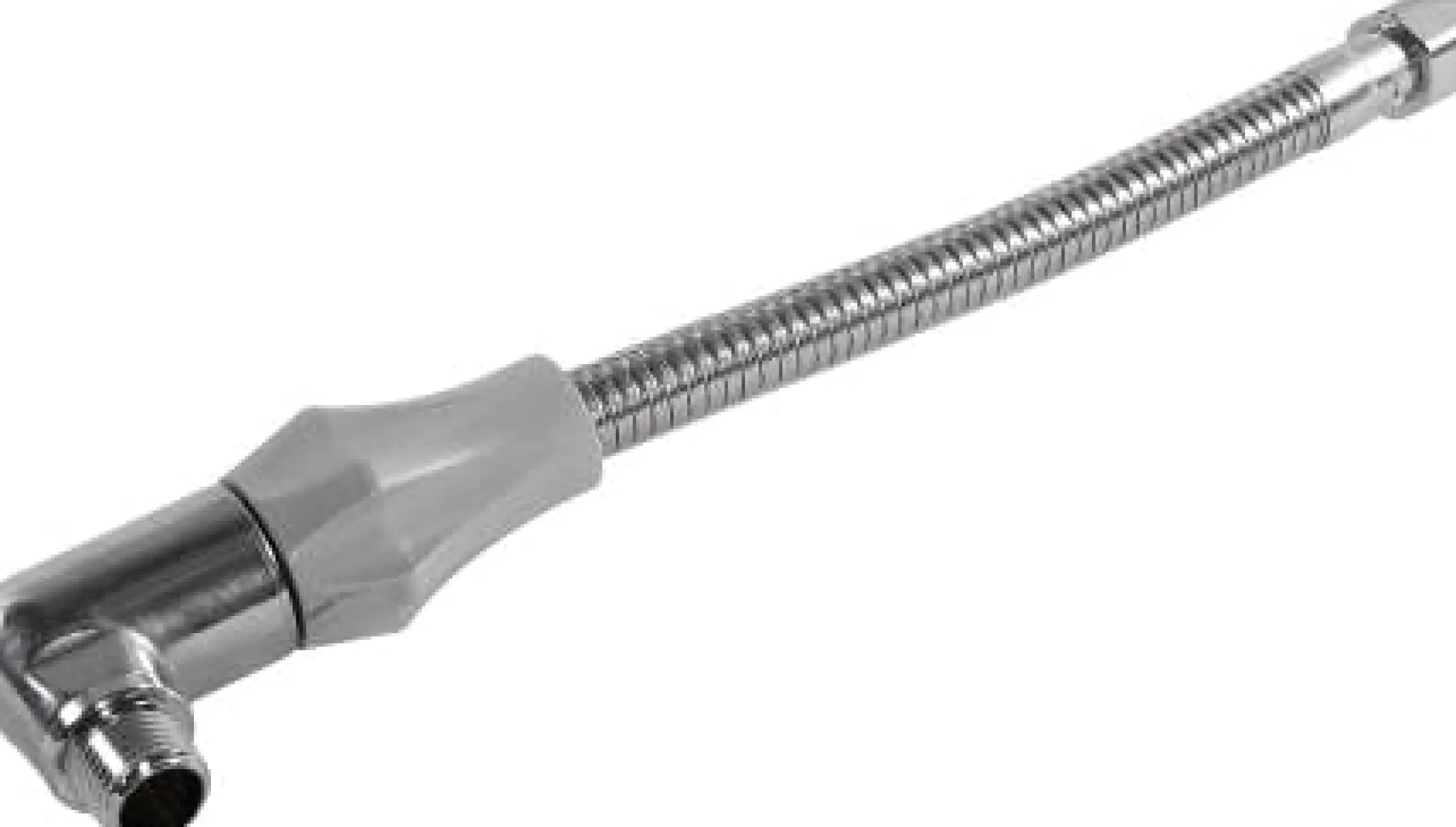 HYDRAGAS® Kvickflex – Kort gasslange med gasstikdåse, nippel og muffe, ½" x ½"