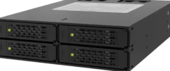 ICY DOCK internt kabinet til 4x2,5" SATA-harddiske, SATA 6Gb/s, fylder