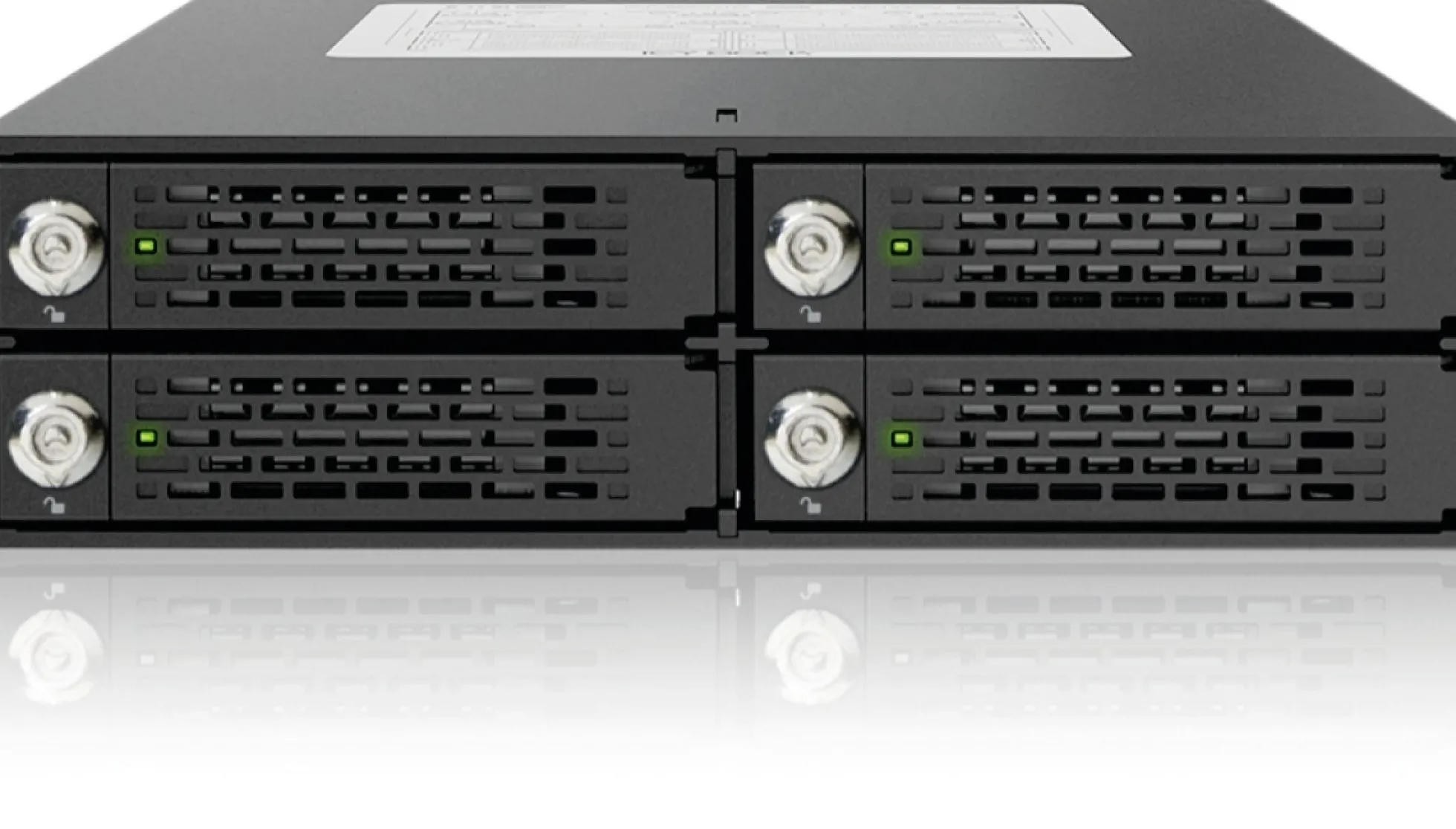 ICY DOCK internt kabinet til 4x2,5" SSD/SATA-harddiske, SAS/SATA 6Gb/s
