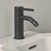 Ideal Standard Ceraline Bidetarmatur m/træk-op BV, Sort