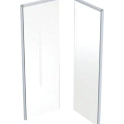 Ifö Showerama bagelement, 800x900x2000 mm, hvid/klar