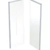 Ifö Showerama bagelement, 900x900x2000mm, hvid/klar