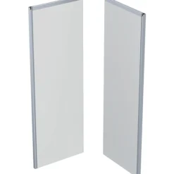 Ifö Showerama bagelement, 900x900x2000mm, sølv/mat