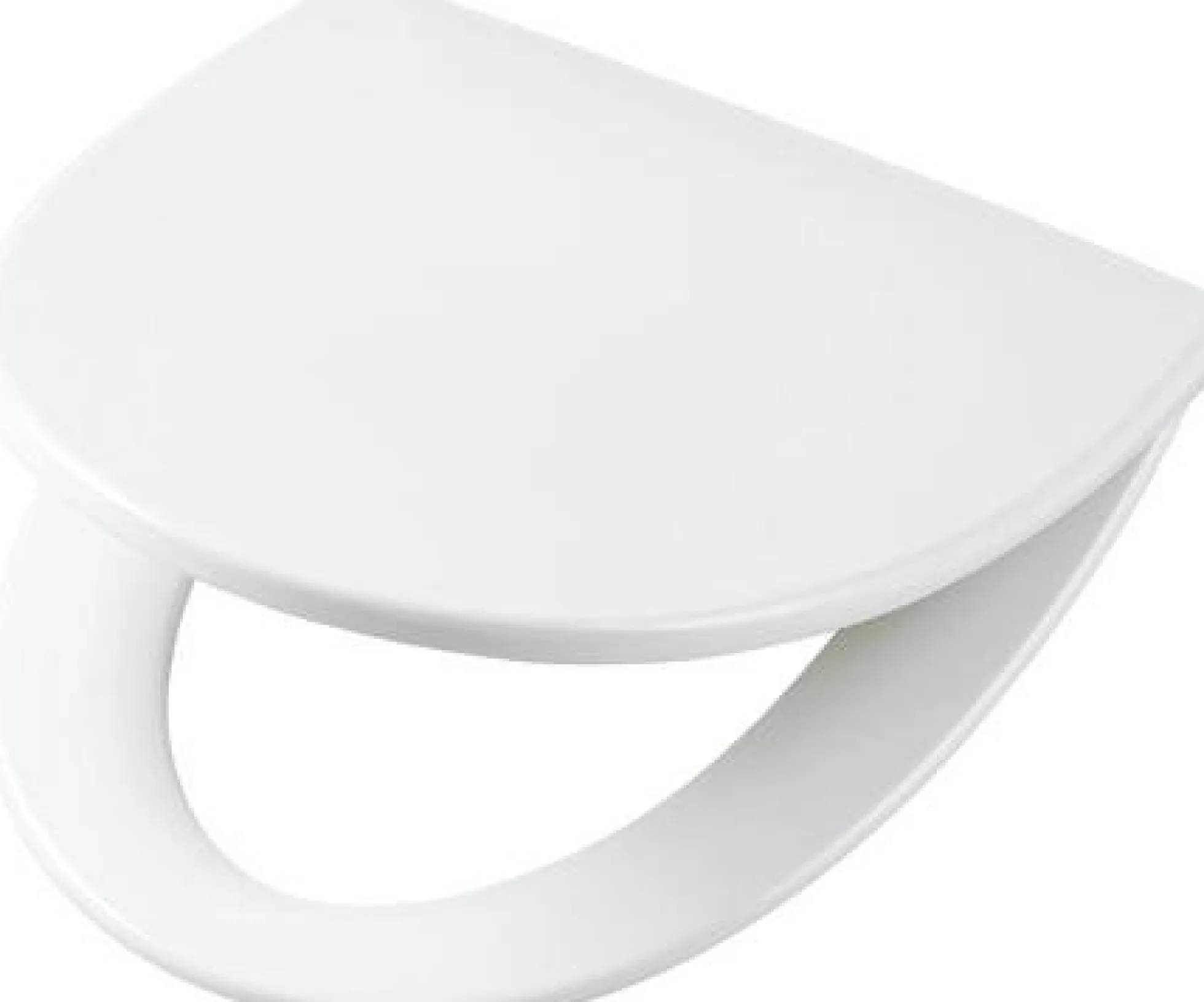 Ifö Sign blødt toiletsæde hvid butiksforpakket