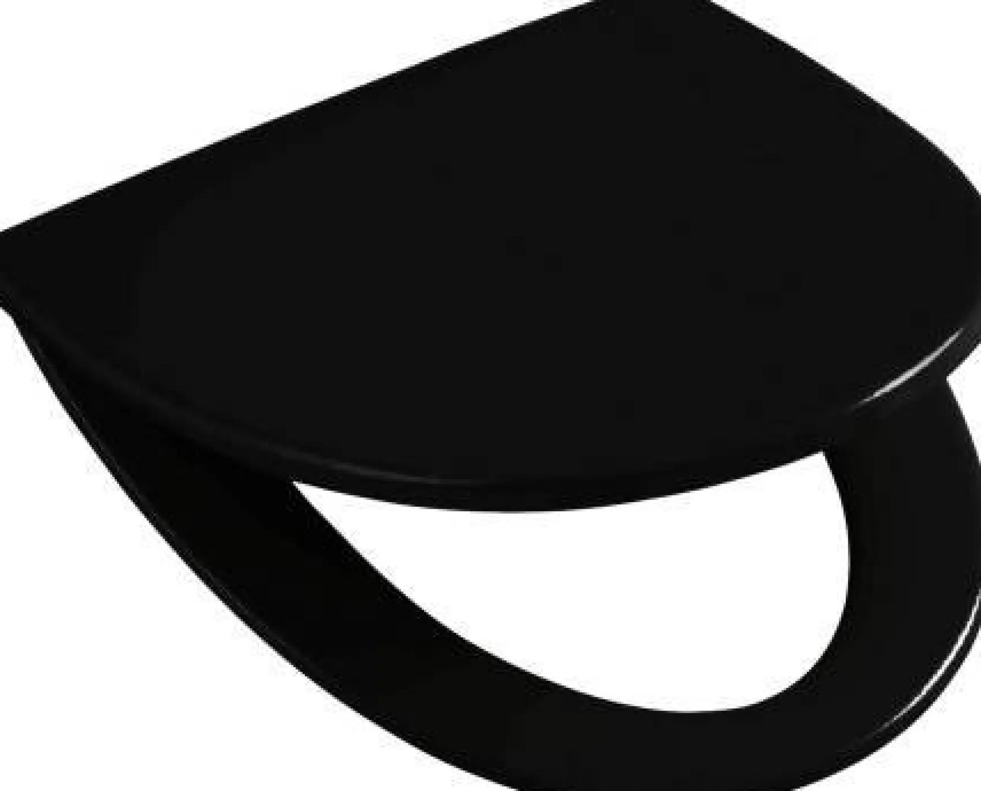 Ifö Sign Toiletsæde, Sort, Soft Close, Quick Release