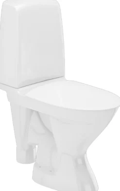 Ifö Spira gulvstående toilet med åben S-lås