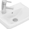 Ifö Spira Håndvask, 415 x 310 mm, Hanehul Venstre