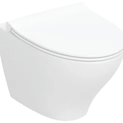 Ifö Spira Modern, væghængt toilet, skjult montering, inkl. soft-close sæde