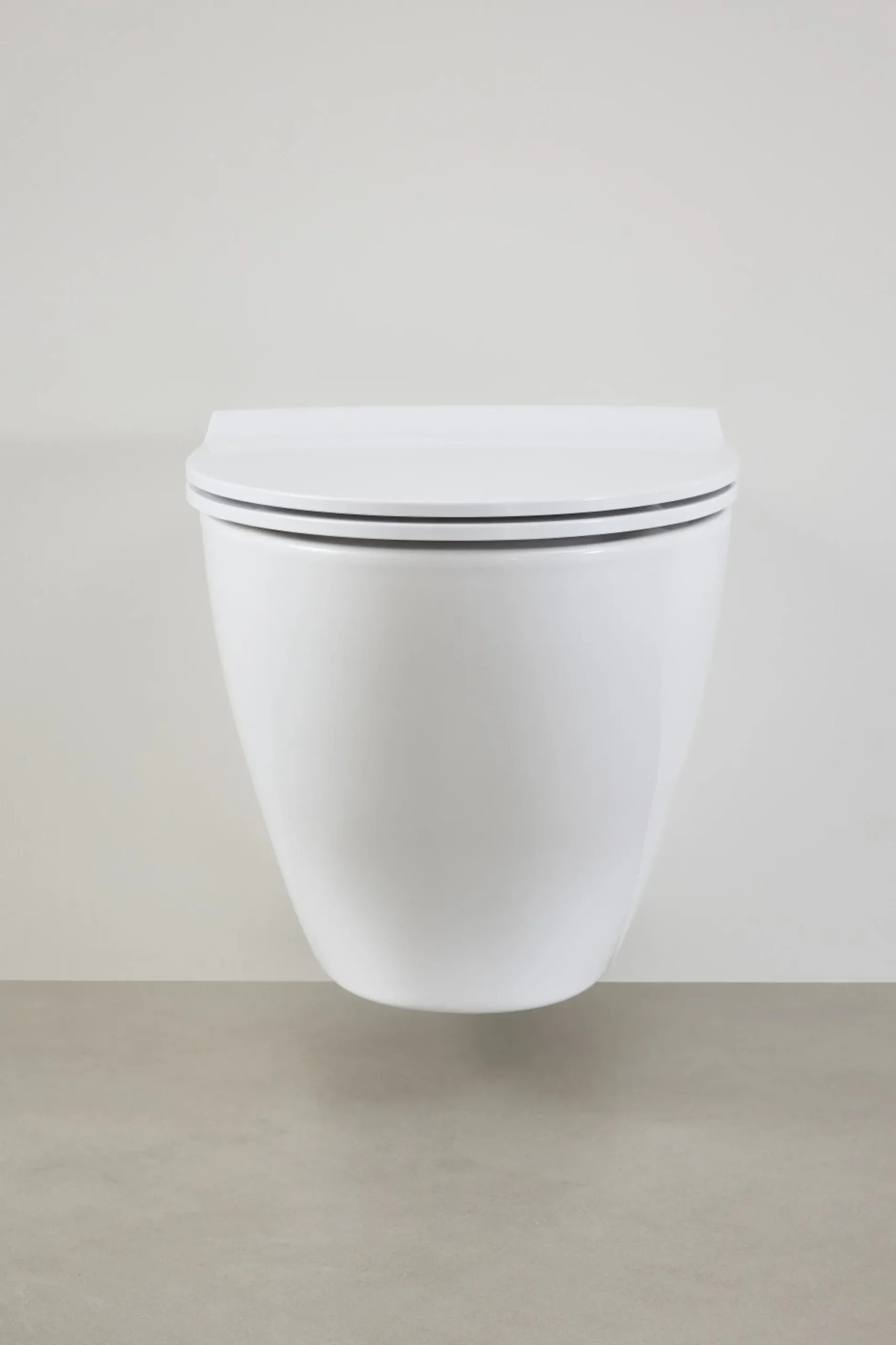 Ifö Spira Modern, væghængt toilet, skjult montering, inkl. soft-close sæde