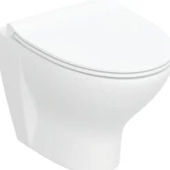 Ifö Spira Style væghængt toilet, skjult montage, inkl. soft-close sæde