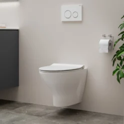 Ifö Spira Style væghængt toilet, skjult montage