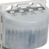 IHC Control, OPUS 66 PIR 24V bevægelsessensor med 180° i 2 zoner à 90° dækningsvinkel, 10 til 28Vdc, 1 modul, klar (sensor glas udgør alt afdækning) – Lauritz Knudsen