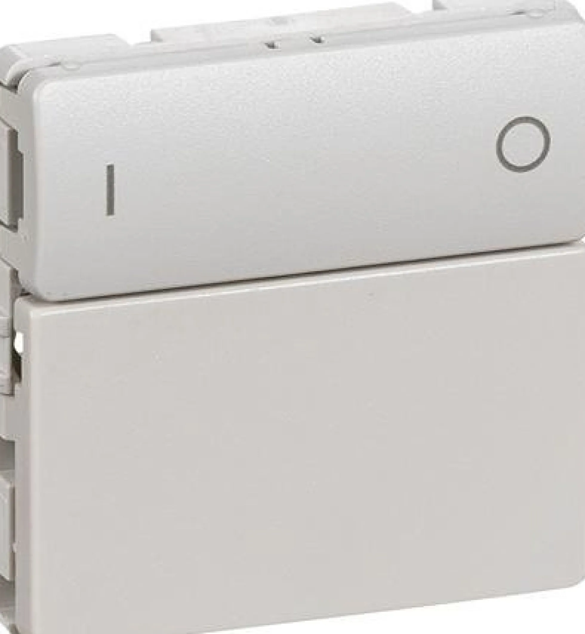 IHC Wireless, FUGA batteritryk med 2 tryk (1 tangent), 1 modul – Lauritz Knudsen