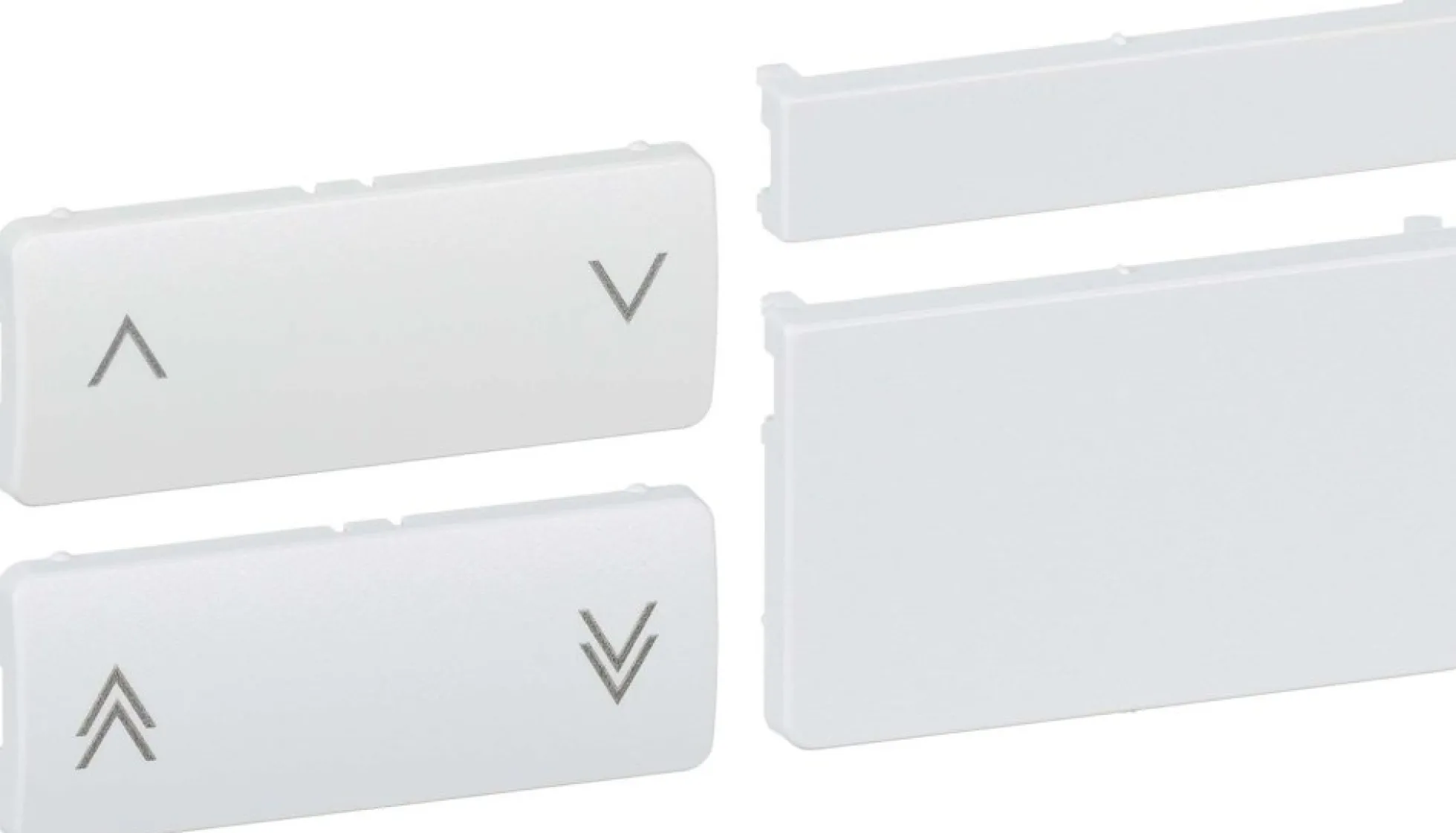 IHC Wireless, FUGA jalousi batteritryk, 1 modul – Lauritz Knudsen