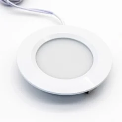 Indbygningsspot LEDlife Reco68, Ø6,8 cm, 2,5W, 12V, mat hvid (restsalg)
