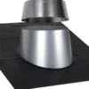 Inddækning sort/blank, 10-32 grader, 250 mm
