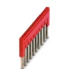 Indlægsbro, FBS 10-5, 10P, 5,2 mm, 22,7 mm, 50,6 mm, rød