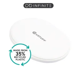 INFINITE (GRS) Wireless Charger Pad, 15W, hvid
