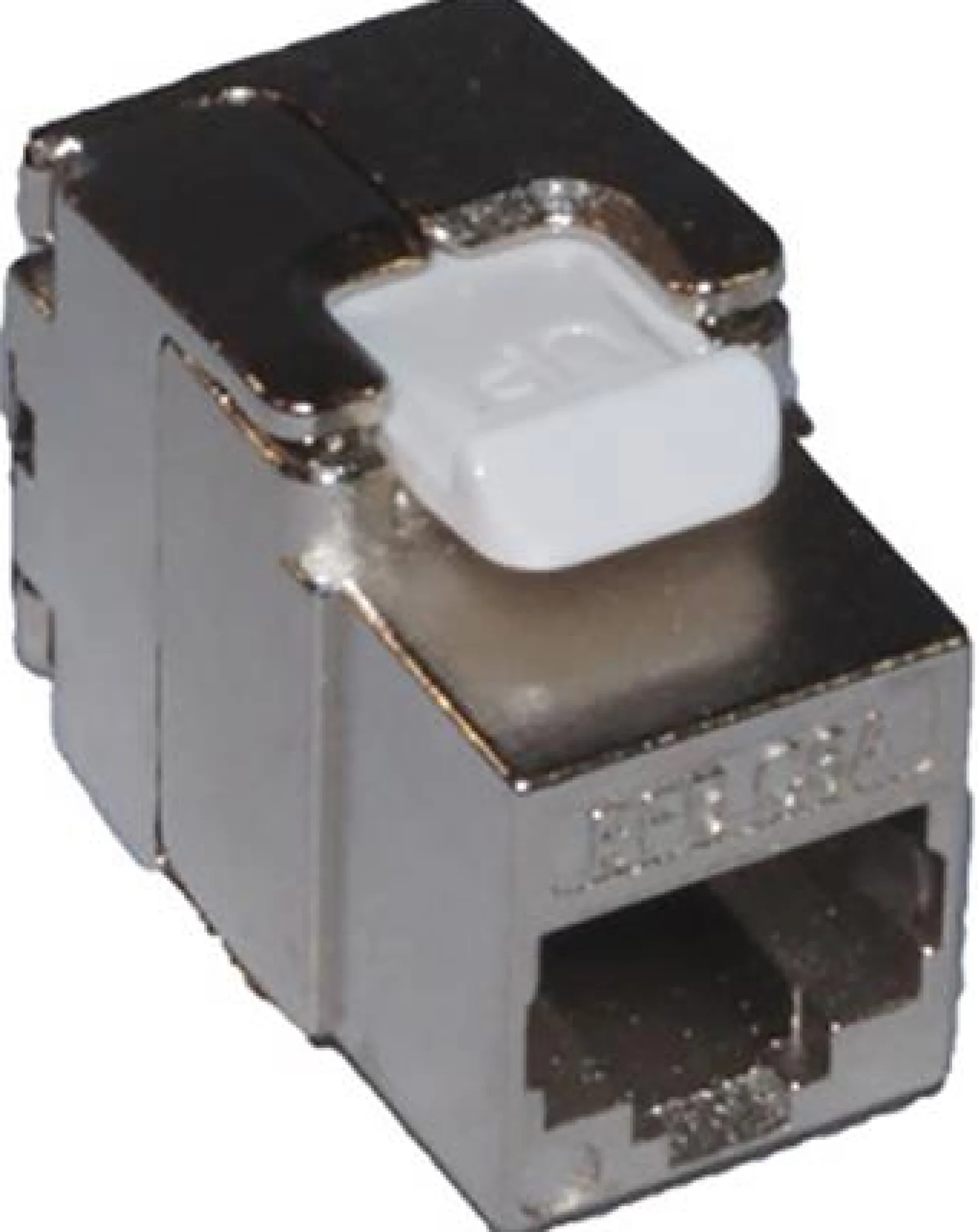 INFRALAN Konnektor, FTP kat 6A, keystone, tool-less, 50 stk., krom