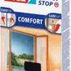 Insektnet Comfort, vinduer, 1,3mx1,3m, sort - Tesa