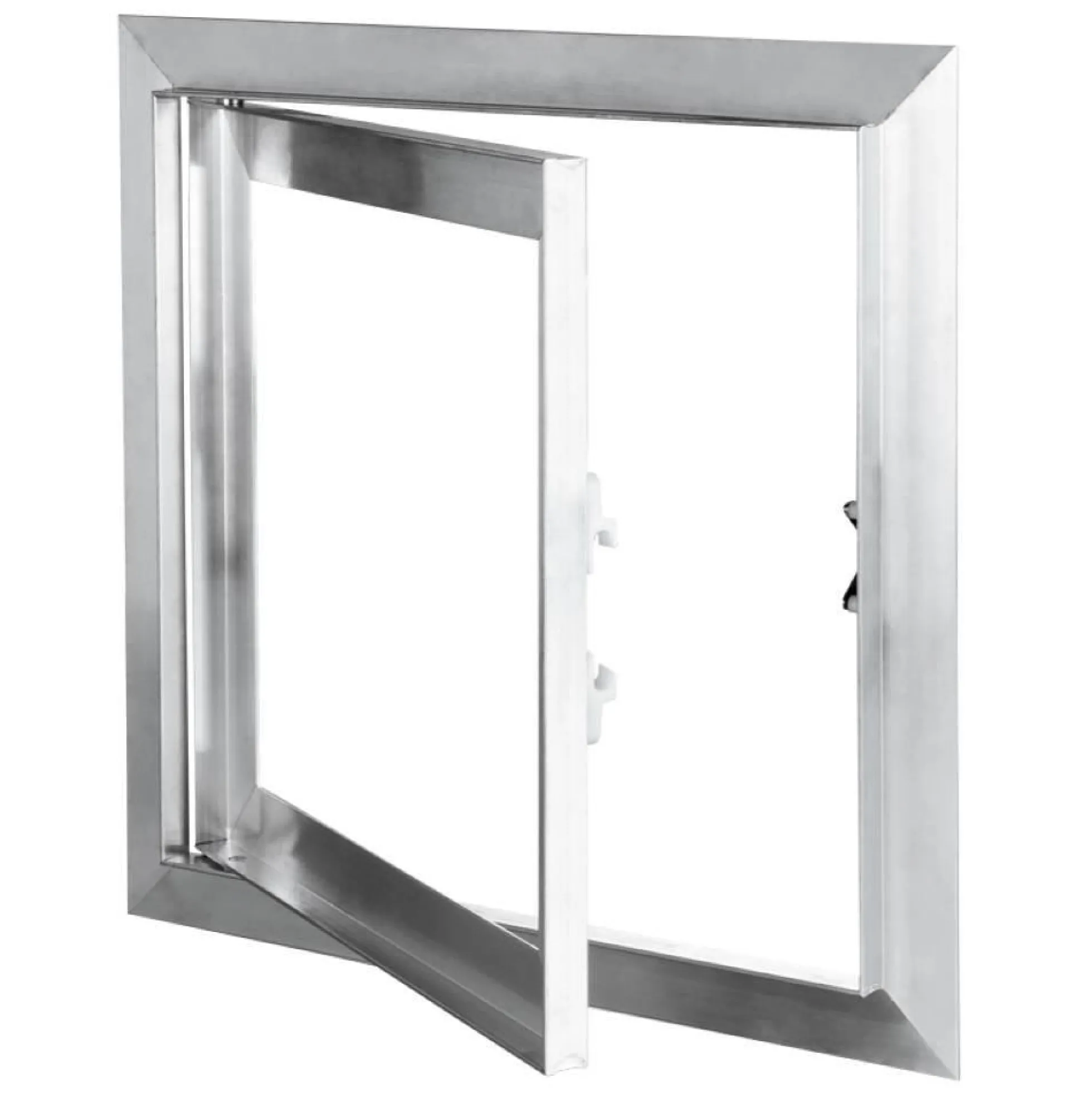 Inspektionslem IMP til gipsplade, 300x300 mm, aluminium