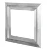 Inspektionslem IMP til gipsplade, 200x200 mm, aluminium