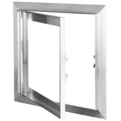 Inspektionslem IMP til gipsplade, 600x600 mm, aluminium