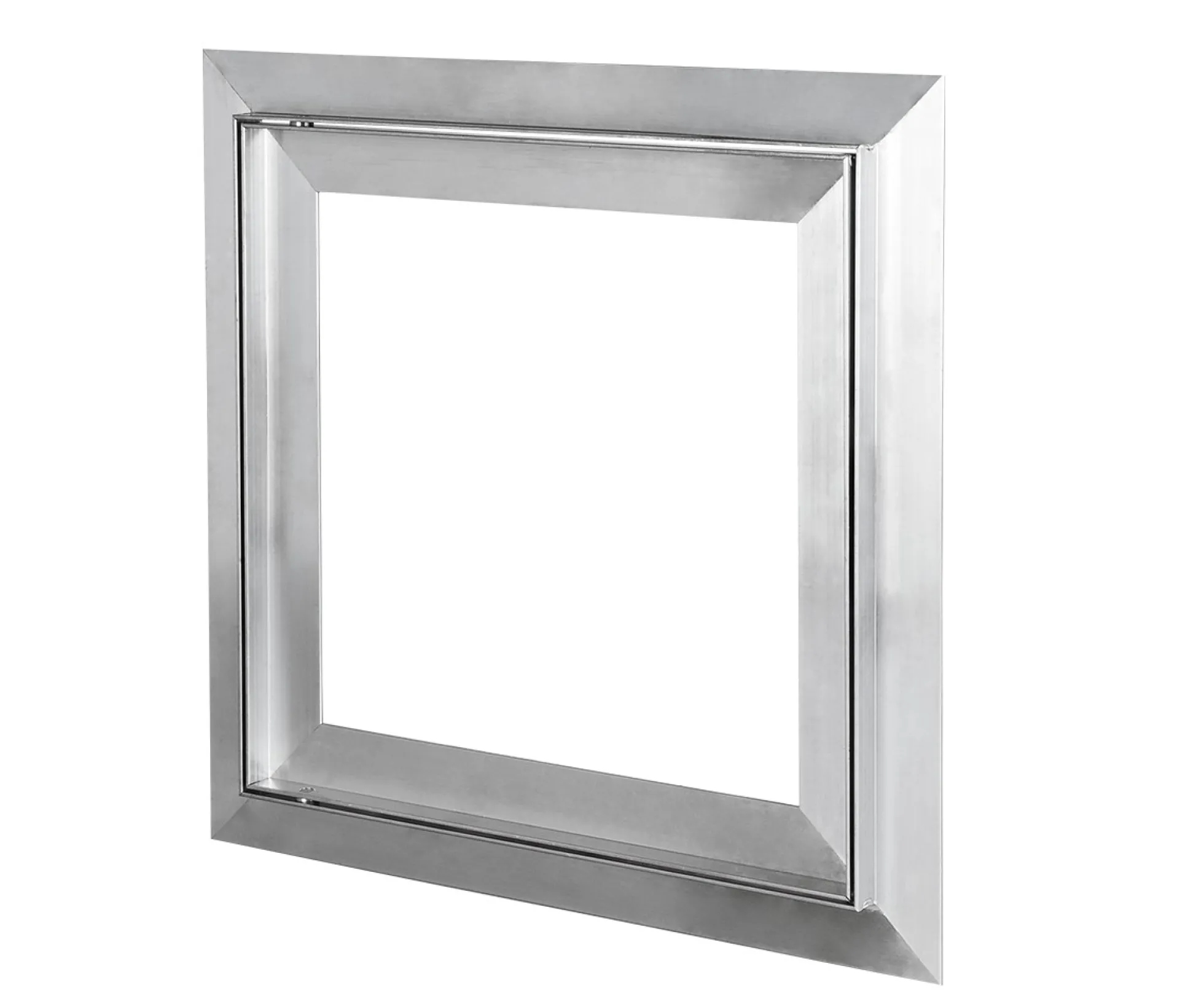 Inspektionslem IMP til gipsplade, 400x400 mm, aluminium