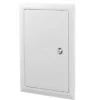 Inspektionslem IPL plast med lås, 400x600 mm, hvid