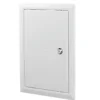 Inspektionslem IPL plast med lås, 250x400 mm, hvid