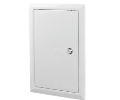 Inspektionslem IPL plast med lås, 250x400 mm, hvid
