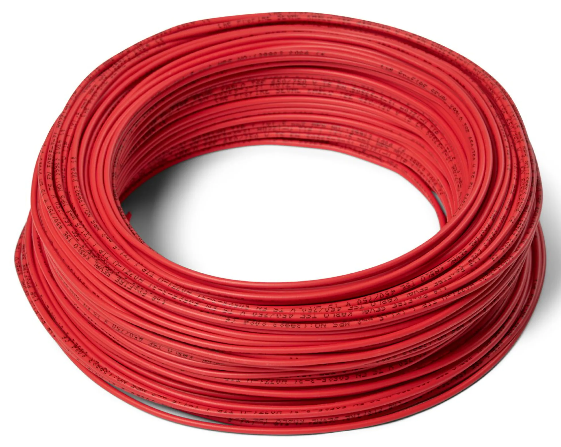Installationsledning H07Z1-U Hf, 1x1,5, R-100