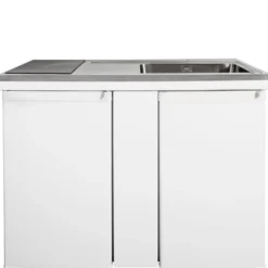Intra Juvel minikøkken Culina, 1200mm, med induktionskogeplade, vask til højre