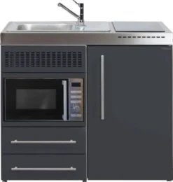Intra Juvel minikøkken Trend premiumline, 1000 mm, 890 mm, 600 mm