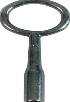 IPA nøgle til tap 21491, 6 mm, stål, forniklet