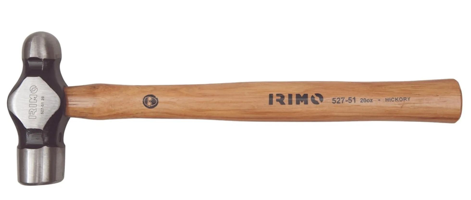 Irimo Bænkhammer med Kugle, 1135g, Hickory