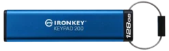 IronKey Keypad 200, 128GB, FIPS 140-3 Lvl 3 (Pending), AES-256