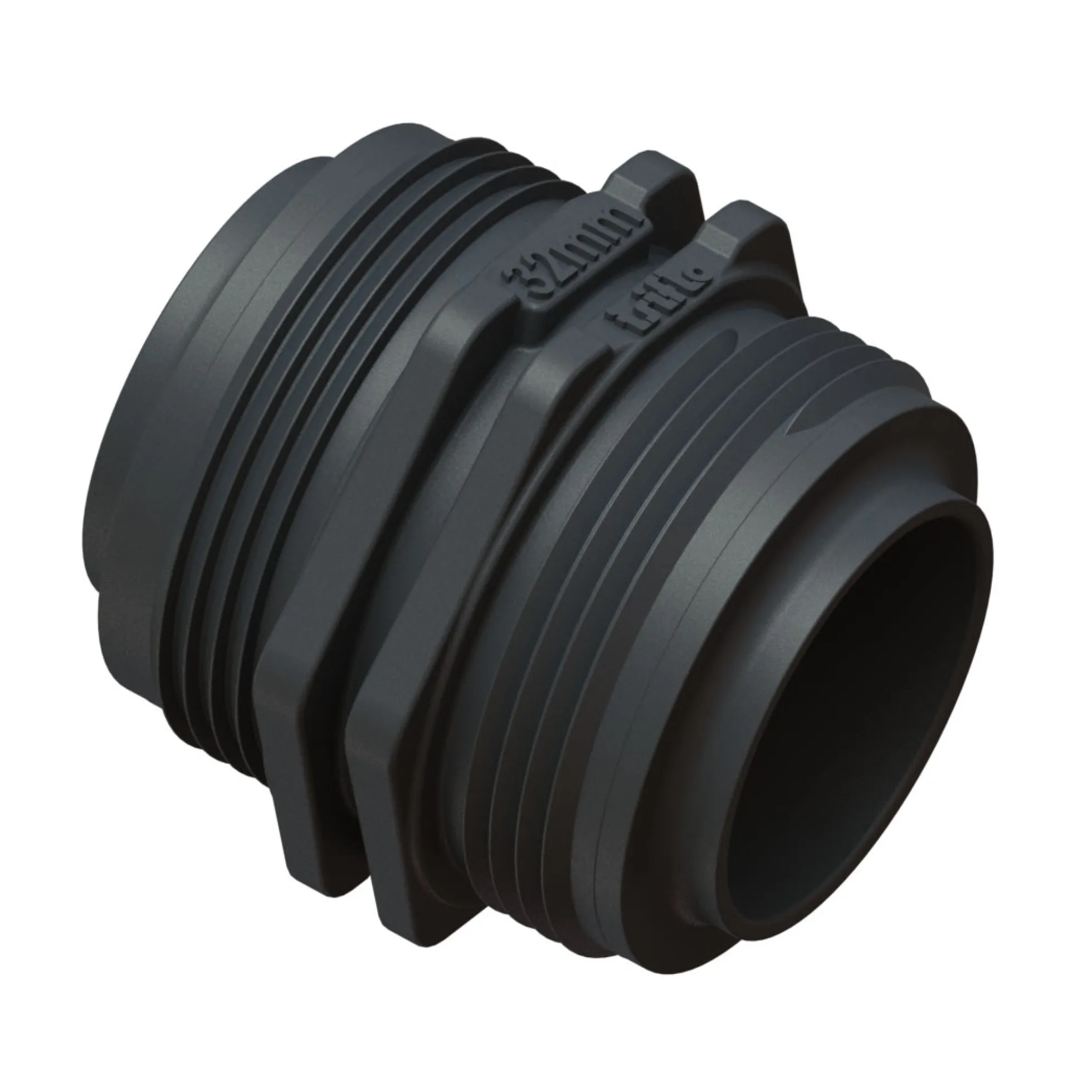 Isiflo komposit nippel indlæg, 40 mm, 1 1/4", til Isiflo stikledningsventil