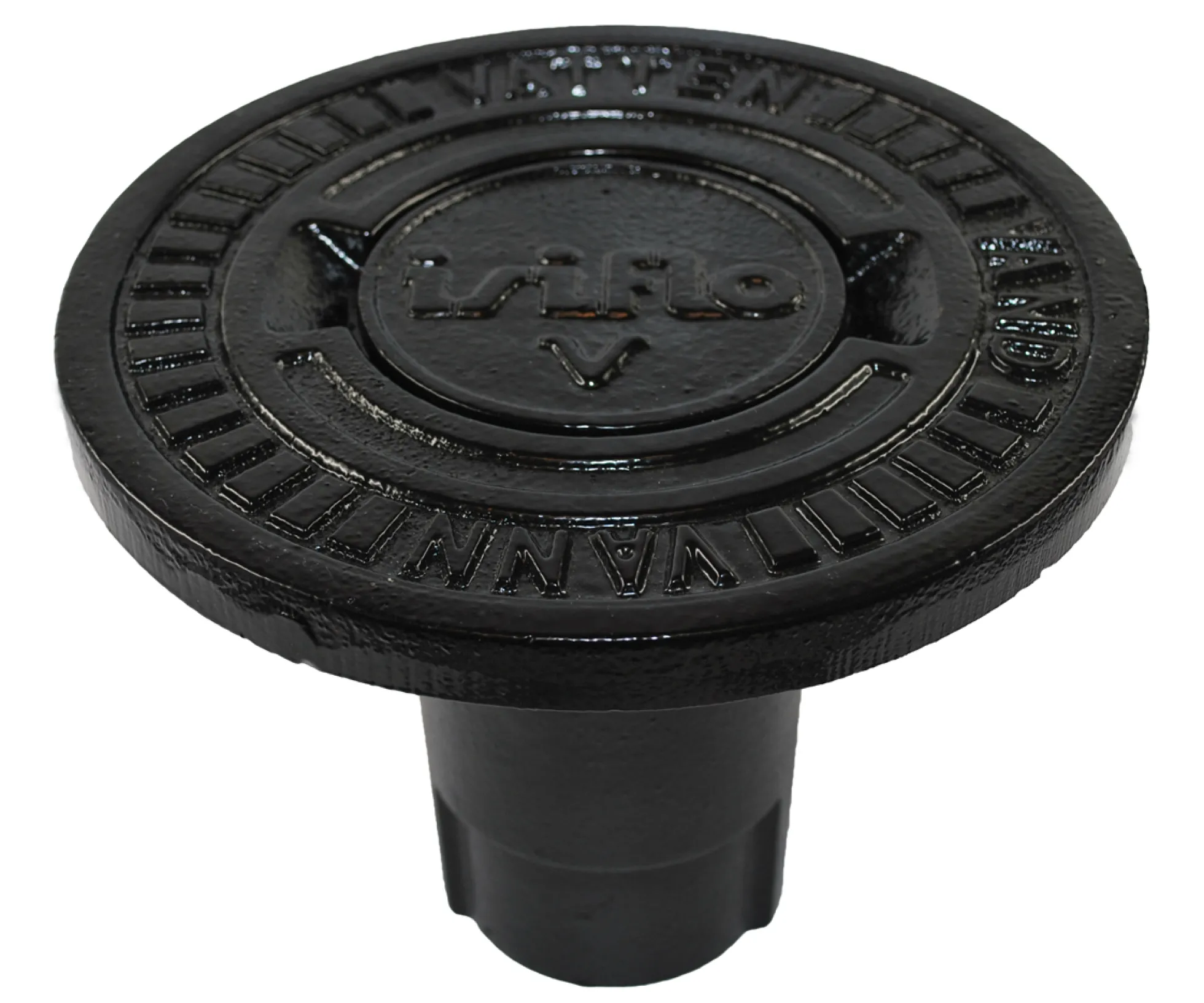 Isiflo, 205 mm, rundt, flydende gadedæksel, duktiljern