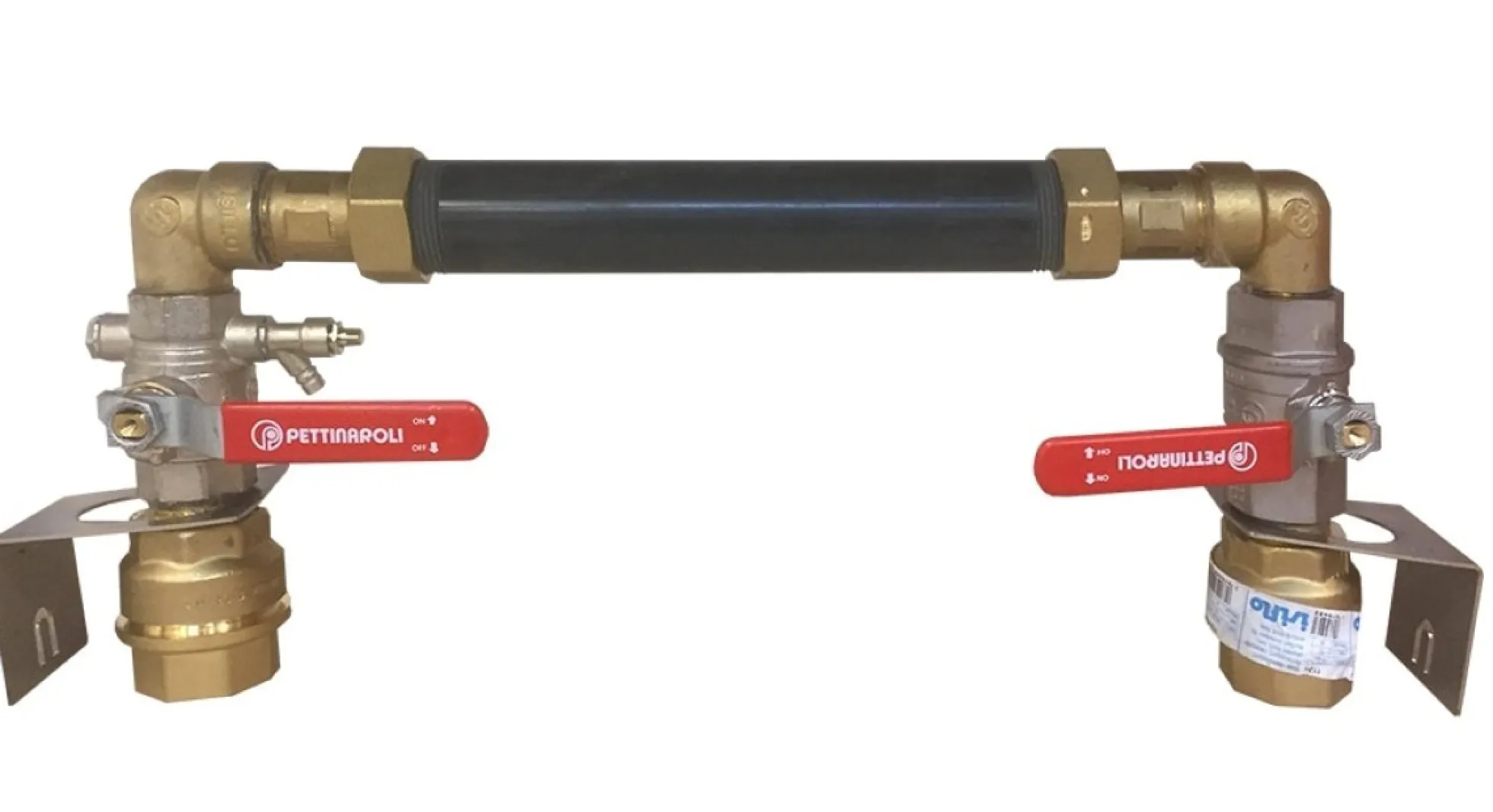 Isitec Målerbrønd Ø500, 40 mm Ventilsæt, 1200 mm