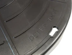 Isoleret låg til målerbrønd, Ø400 mm plast målerbrønd (500 mm udv. diameter) - Danwell 'Danlåg'