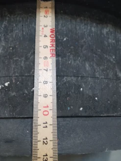 Isoleret låg til målerbrønd, Ø400 mm plast målerbrønd (510 mm udv. diameter)