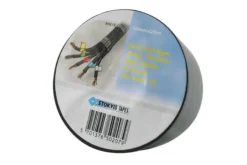 Isoleringstape, PVC, sort, 50 mm x 20 meter